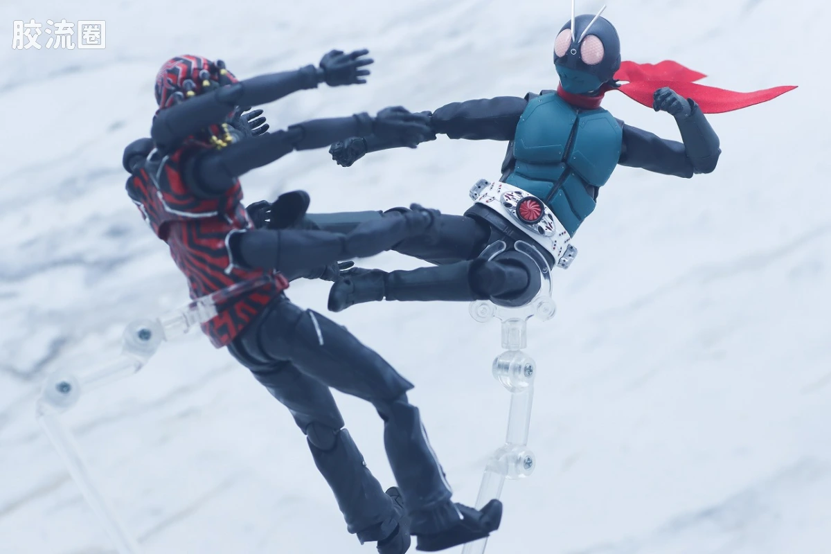 SHF 假面骑士限定版 蜘蛛改造人-01 (新·假面骑士) - 图片